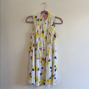 Kate Spade Kids Dress with Yellow and Blue Pattern